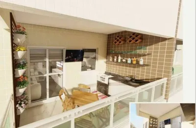 Imperdível 1 dormitório no caiçara lazer completo,  confira na imobiliária em praia grande