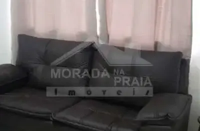 Apartamento de 01 dormitório na aviação, semi mobiliado. confira na imobiliária em praia grande.