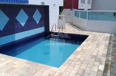 Apartamento mobiliado na ocian, 2 dormitórios, sacada, confira na imobiliária em praia grande.