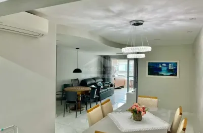 Apartamento de  3 dormitórios e 3 suítes na guilhermina -  praia grande