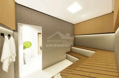 Apartamento novinho na guilhermina, 1 suíte, lazer, confira em praia grande.