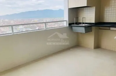 Apartamento na vila tupi, 1 suíte, lazer, confira na imobiliária em praia grande.
