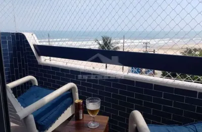 Apartamento mobiliado e vista mar, 1 dormitório, sacada, só na imobiliária em praia grande.