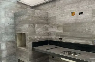 Residencial em condomínio fechado, 2 dormitórios com 2 suítes na guilhermina ( praia grande ).