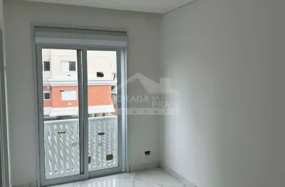 Residencial em condomínio fechado, 2 dormitórios com 2 suítes na guilhermina ( praia grande ).