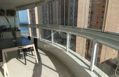 Apartamento 2 dorm, 2 vagas demarcada na guilhermina na imobiliária em praia grande.