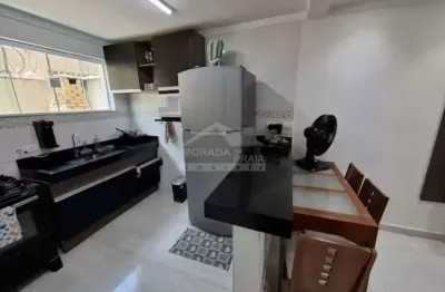 Casa de condominio toda mobiliada, localizada a 200 mtrs do mar, em bairro exclusivo em praia grande