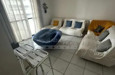 Apartamento  mobiliado, vista mar, terraço gourmet, só na imobiliária em praia grande.
