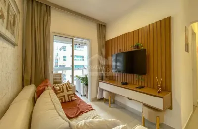 Apartamento semi mobiliado e novinho no canto do forte, 2 dormitórios, confira em praia grande.
