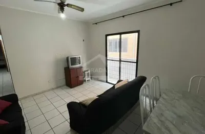 Apartamento mobiliado, 1 dormitório, sacada, só na imobiliária em praia grande.