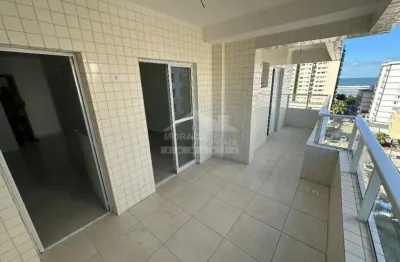 Apartamento 2 dormitórios na aviação, lazer, vista mar.  só na imobiliária em praia grande