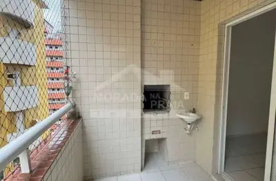 Apartamento mobiliado no canto do forte, 2 dormitórios, 1 suíte, confira em praia grande.
