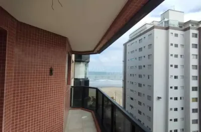 Prédio frente mar de 2 dormitórios, lazer completo, somente na sua imobiliária em praia grande.
