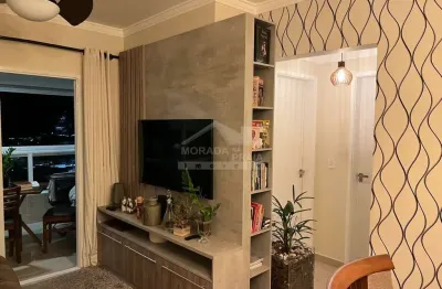 Apartamento mobiliado no canto do forte, 2 dormitórios, terraço gourmet, confira em praia grande.