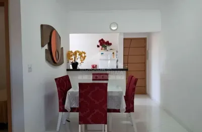 Apartamento de 2 dormitórios, 1 suíte, mobiliado com piscina aquecida na guilhermina.