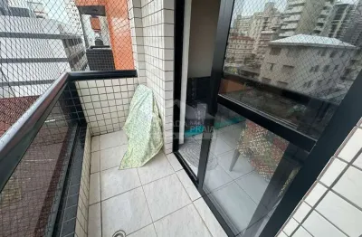 Apartamento no Canto do Forte, 1 Dormitório, Sacada, Confira na Imobiliária em Praia Grande.
