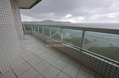 Apartamento de FRENTE AO MAR na Guilhermina, 3 dormitórios, 2 vagas, lazer, confira em Praia Grande.