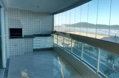 Apartamento VISTA AO MAR no Campo da Aviação, 3 Suítes, em Praia Grande.