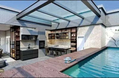 Cobertura DUPLEX e ZERO QUILÔMETRO na Aviação, 3 dormitórios, 4 vagas, confira em Praia Grande.