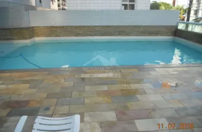 Apartamento 2 dormitórios, lazer completo, 50 metros mar. confira na imobiliária em praia grande.