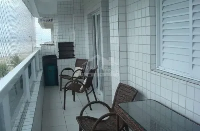 Apartamento na mirim 2 dormitórios, prédio frente mar, confira na imobiliária em praia grande.
