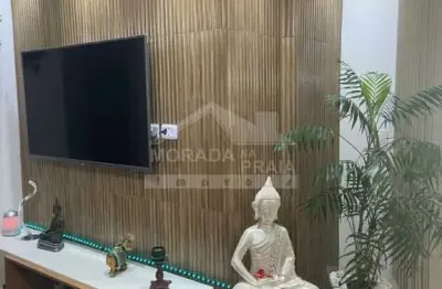 Apartamento mobiliado no forte, 2 suítes, confira na imobiliária em praia grande.