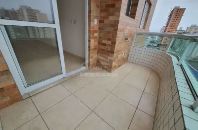 Apartamento na aviação, 2 dormitórios, sacada, confira na imobiliária em praia grande.