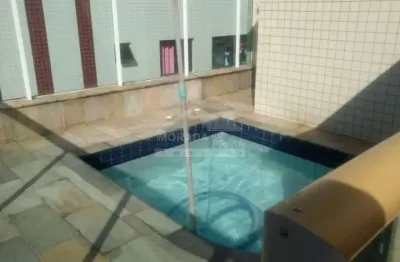 Linda cobertura duplex e mobiliada na tupi. confira na imobiliária em praia grande.