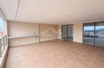Apartamento canto do forte e vista mar, 4 dormitórios, sacada, só na imobiliária em praia grande.