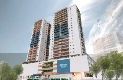 Lançamento de 3 dormitórios, 100 metros da praia, na aviação, praia grande.