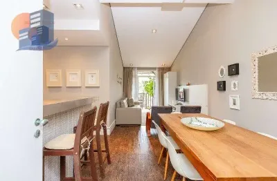 Apartamento residencial belíssimo em condomínio de frente a praia, 2 dorms (1 suíte com closet e varanda) enseada -guarujá- sp
