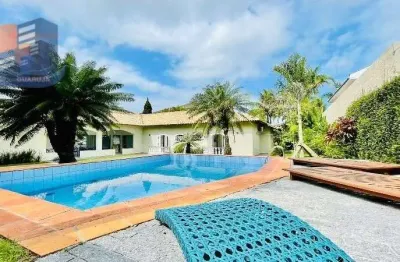 Casa térrea mobiliada em condomínio – guarujá/sp , praia de pernambuco.