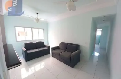 Apto á 200 metros da praia/02 dormitórios, portaria 24h!