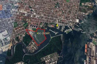 Terreno comercial à venda na rua funchal, jardim santa maria, guarujá, 90000 m2 por r$ 115.000.000