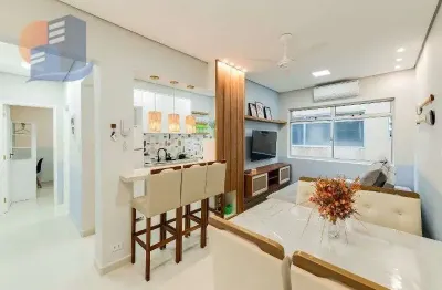 Oportunidade a 01 Quadra do Mar! Apto Repaginado - Praia da Enseada - Guarujá.