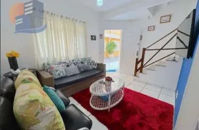 Casa em condomínio fechado com 2 quartos à venda na Rua Doutor Fernando Nascimento, Enseada, Guarujá, 70 m2 por R$ 430.000