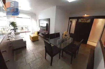 Lado praia 03 quartos. prédio com lazer - enseada guarujá.