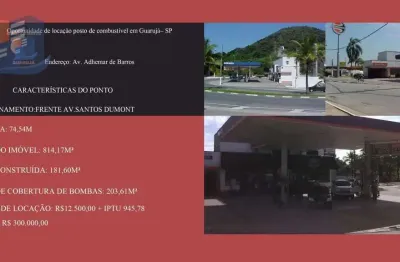 Ponto comercial para alugar na Avenida Adhemar de Barros, Vila Santo Antônio, Guarujá por R$ 12.500