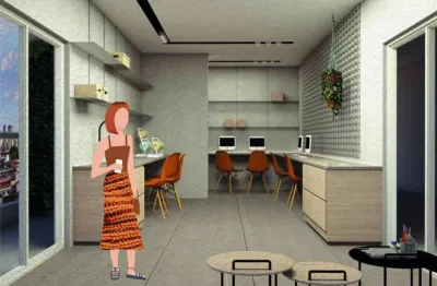 Apartamento com 1 quarto à venda na Rua Boqueirao, 116, Boqueirão, Praia Grande