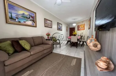 Apartamento mobiliado a venda na guilhermina vista mar 2 dormitórios