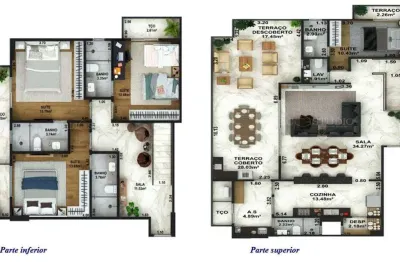 Apartamento com 4 quartos à venda na Rua Osvaldo Sampaio, 151, Aviação, Praia Grande