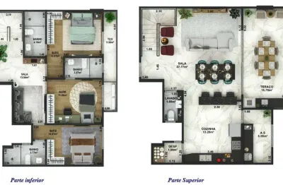 Apartamento com 3 quartos à venda na Rua Osvaldo Sampaio, 151, Aviação, Praia Grande