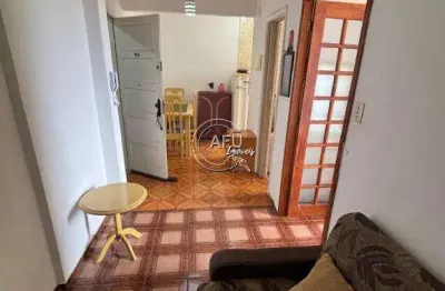 Apartamento a venda centro são vicente 1 dormitório excelente localização r$ 150.000,00