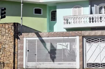 Sobrado para Venda em Santo André, Santa Maria, 3 dormitórios, 1 suíte, 3 banheiros, 2 vagas