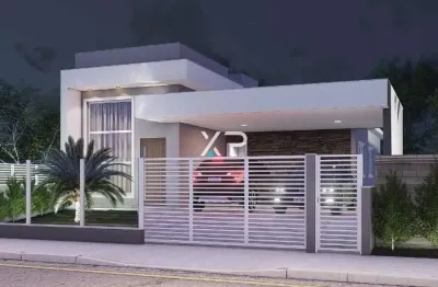 Casa sozinha no terreno em forquilhas à venda com 3 quartos/suíte | xp2298