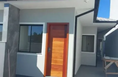 Casa Geminada em Construção no Lisboa III – Forquilhas, São José/SC.