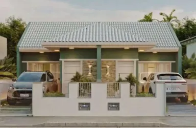 Casa em condomínio fechado com 2 quartos à venda na Avenida Lisboa, 098, Forquilhas, São José