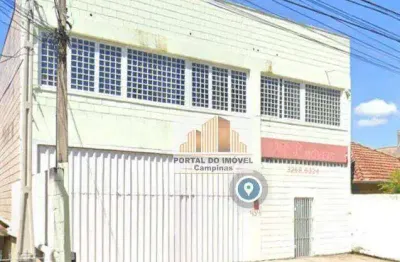 Barracão à venda, 375 m² por r$ 3.990.000,00 - botafogo - campinas/sp