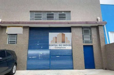 Galpão à venda, 500 m² por r$ 1.700.000,00 - são bernardo - campinas/sp