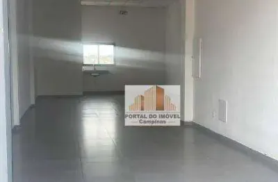 Salão para alugar, 150 m² por r$ 3.300,00/mês - parque tropical - campinas/sp